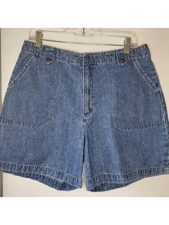 St. John's Bay Pants - St. John's Bay Light Blue Denim Jean Shorts